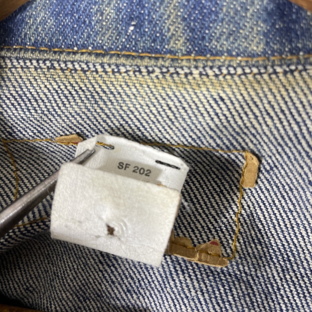 Vintage Grateful Dead Patch Levis Jacket Adult Sm… - image 8